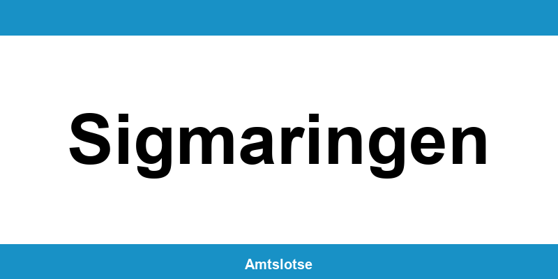 Grundbuchamt Sigmaringen – Telefonnummer beim Amtsgericht