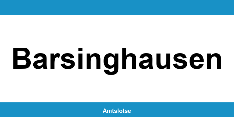 Grundbuchamt Barsinghausen – Telefonnummer beim Amtsgericht