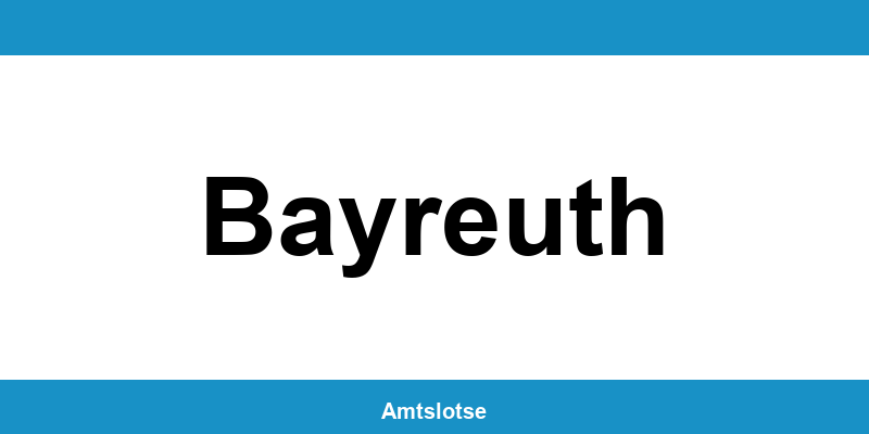 Grundbuchamt Bayreuth – Telefonnummer beim Amtsgericht