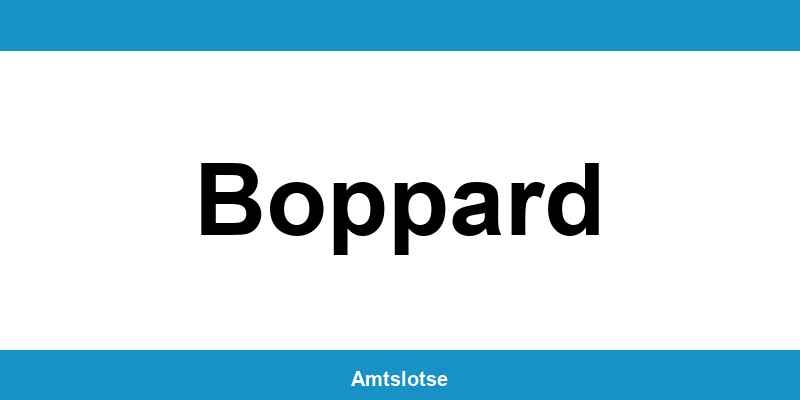Grundbuchamt Boppard – Telefonnummer beim Amtsgericht