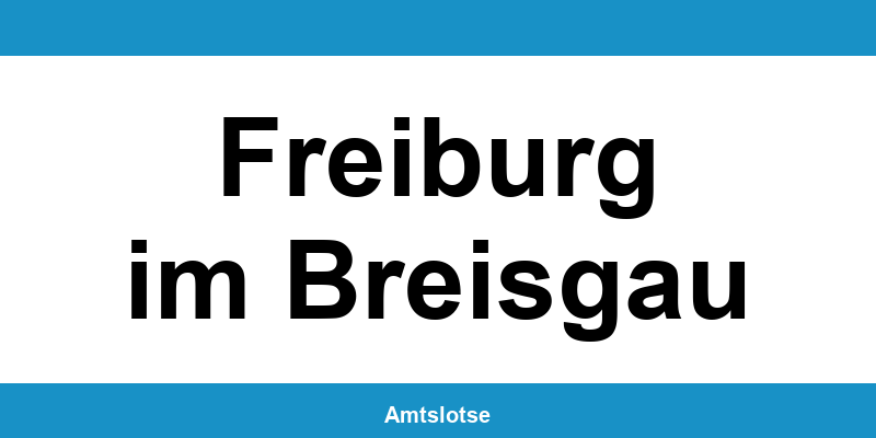 Grundbuchamt Freiburg im Breisgau – Telefonnummer beim Amtsgericht
