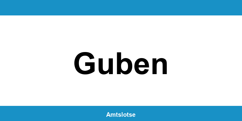Grundbuchamt Guben – Telefonnummer beim Amtsgericht