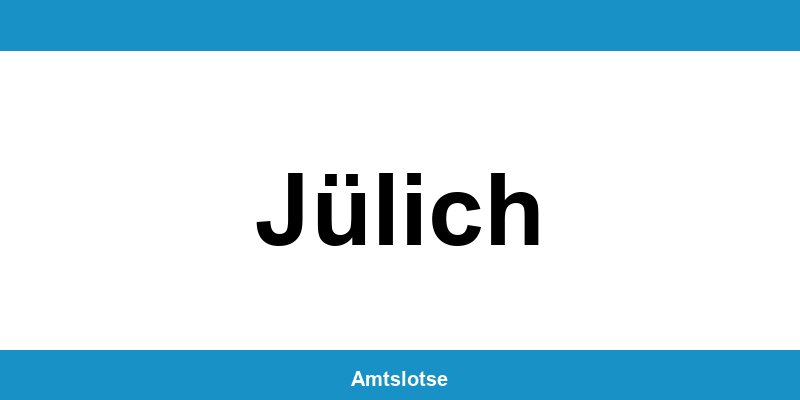 Grundbuchamt Jülich – Telefonnummer beim Amtsgericht